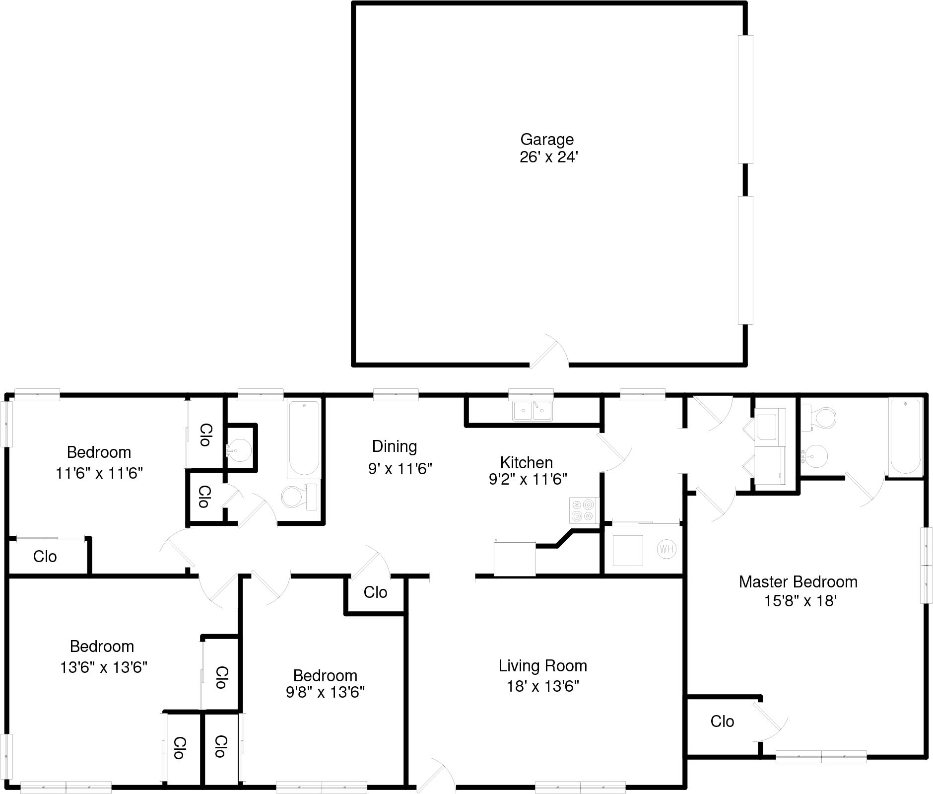 191 Grove Road, Decatur, IL Floorplan